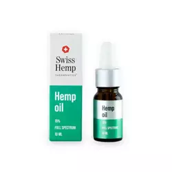 Swiss Hemp - CBD Масло КБД Hemp Oil 15% (10 ml./1500 mg.) Full Spectrum