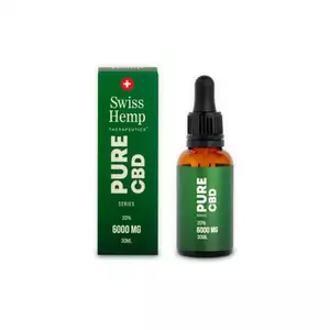 Swiss Hemp - CBD Масло КБД Pure 20% (30 ml./6000 mg.) Therapeutics