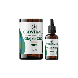 CBDVITMED - CBD Масло КБД 20% (2400 mg.) Premium