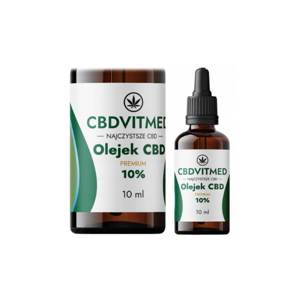 CBDVITMED - CBD Масло КБД 10% (1200 mg.) Premium