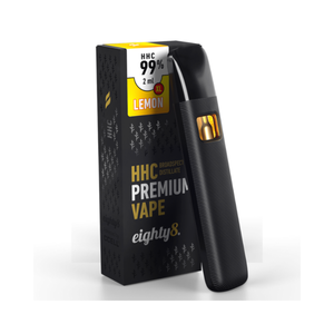HHC Вейп-ручка Eighty8 - Lemon 99% Broad Spectrum (2 ml.)