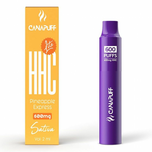 HHC Вейп-ручка Canapuff - Pineapple Express (600 mg. HHC) 2 ml.