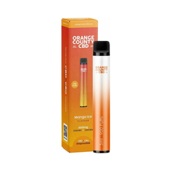 Orange County - CBD/CBG Вейп-ручка Mango Ice (250 mg. CBD + 250 mg. CBG) 2 ml.