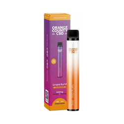 Orange County - CBD/CBG Вейп-ручка Grape Burst (250 mg. CBD + 250 mg. CBG) 2 ml.