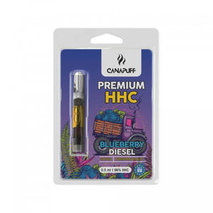 HHC Картридж для вейп-ручки Canapuff - Blueberry Diesel 96% (0.5 ml.)