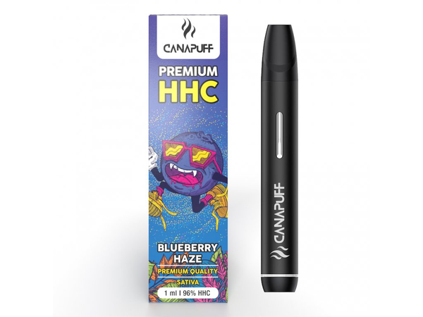 HHC Вейп-ручка Canapuff - Blueberry Haze 96% Premium - 1 ML