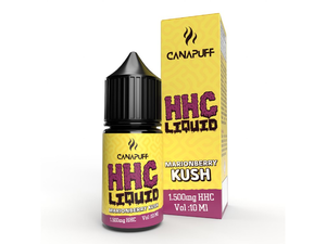 HHC Жидкость для вейп-ручки Canapuff - E-Liquid Marionberry Kush (1500 mg. HHC) - 10 ml.