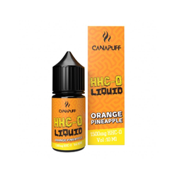 HHC-O Жидкость для вейп-ручки CANAPUFF - E-Liquid Orange Pineapple 10 ml.