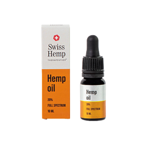 Swiss Hemp - CBD Масло КБД Hemp Oil 20% (10 ml./2000 mg.) Full Spectrum