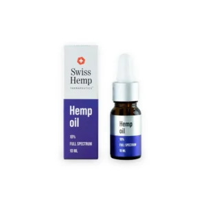 Swiss Hemp - CBD Масло КБД Hemp Oil 10% (10 ml./1000 mg.) Full Spectrum