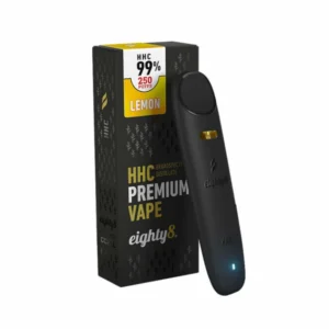 HHC Вейп-ручка Eighty8 - Lemon 99% Broad Spectrum (0.5 ml.)
