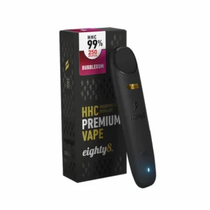 HHC Вейп-ручка Eighty8 - Bubblegum 99% Broad Spectrum (0.5 ml.)