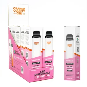 Orange County - CBD/CBG Вейп-ручка Milkshake 3500 Puff (600 mg. CBD/400 mg. CBG) 10 ml.