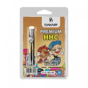 HHC Картридж для вейп-ручки Canapuff - Girl Scout Cookies 96% (0.5 ml.)