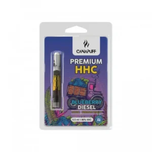 HHC Картридж для вейп-ручки Canapuff - Blueberry Diesel 96% (0.5 ml.)