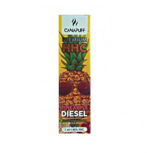 HHC Вейп-ручка Canapuff - Pineapple Diesel 96% Premium - 1 ML