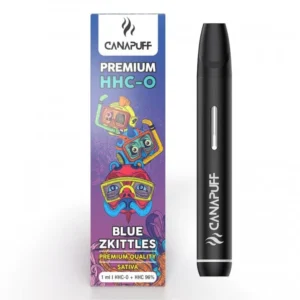HHC-O Вейп-ручка Canapuff - Blue Zkittlez 96% Premium - 1 ML
