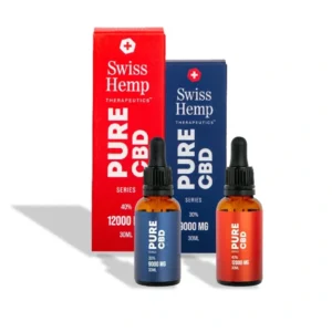 Swiss Hemp - Набор x3 CBD Масло каннабиса Pure 20+30+40% Therapeutics
