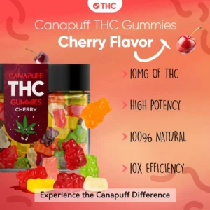 HHC Масло каннабиса Canapuff - Cherry 10% (1000 mg./10 ml.)