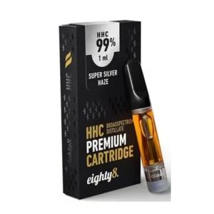 HHC Картридж для вейпа Eighty8 - Super Silver Haze 99% (1 ml.)