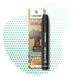 HHC-P Вейп-ручка Canapuff - 9 Pound Hammer 96% Premium - 1 ML
