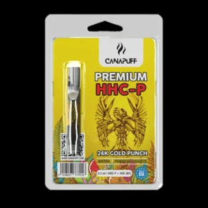 HHC-P Вейп-ручка Canapuff - 24K Gold Punch 96% Premium - 1 ML