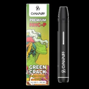 HHC Вейп-набор CANAPUFF - HHC-P Вейп-ручки Green Crack + Purple Urkle