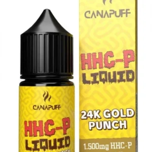 HHC Вейп-набор CANAPUFF - HHC-P Вейп-ручки 24K Gold + Pound Hammer