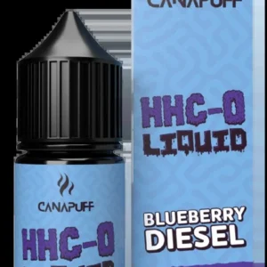 HHC-O Жидкость для вейп-ручки CANAPUFF - E-Liquid Blueberry Diesel 10 ml.