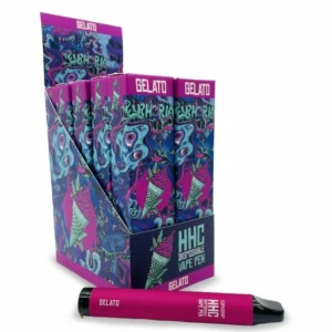 HHC Вейп-ручка Euphoria - Gelato (1000 mg. HHC) 2 ml.