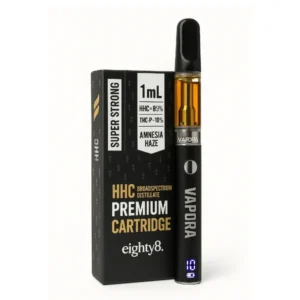 HHC-P Вейп-ручка Eighty8 - RASPBERRY - Super Strong (0.5 ml.)