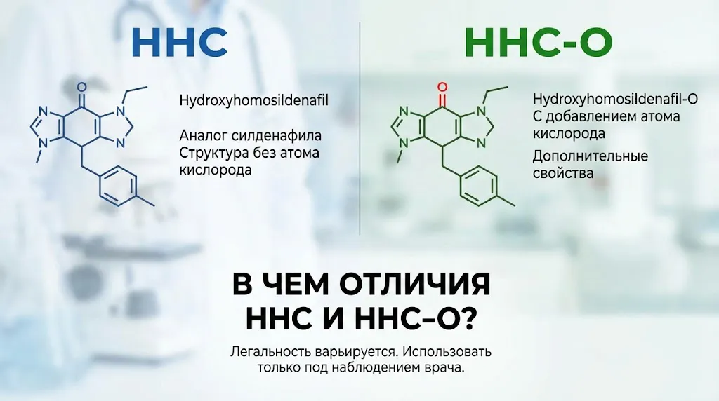 отличие HHC