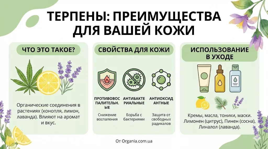 терпены в косметике