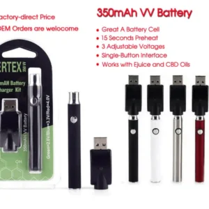 CBD Вейп-набор - Вейп-ручка Vertex 510 + CBD Жидкость для вейпа 50 (10 ml./50 mg.)