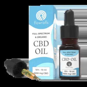 Flowrolls - CBD Масло КБД 10% (1000 mg.) Broad Spectrum