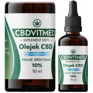 CBDVITMED - CBD Масло КБД 10% (1200 mg.) Premium