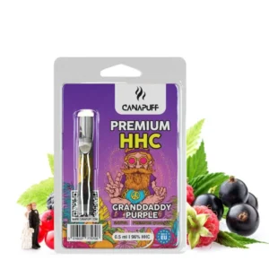 HHC Картридж для вейп-ручки Canapuff - Grandaddy Purple 96% (0.5 ml.)