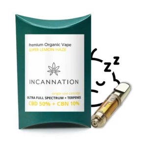 CBD Вейп-набор - Вейп-ручка Incannation 510 + CBD Жидкость для вейпа 50+250+500