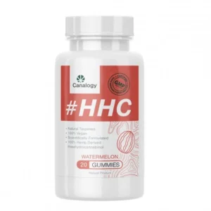 Canalogy HHC Gummies - Watermelon 500 (20 шт. x 25 mg.)