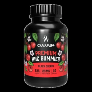 Canapuff - HHC Gummies Black Cherry (20 шт./25 mg.)