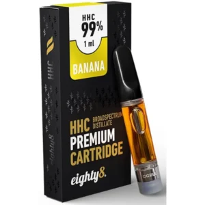 HHC Картридж для вейпа Eighty8 - Banana 99% (1 ml.)