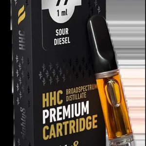 HHC Картридж для вейпа Eighty8 - Sour Diesel 99% (1 ml.)
