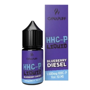 HHC-P Жидкость для вейп-картриджа CANAPUFF - E-Liquid Blueberry Haze (10 ml.)