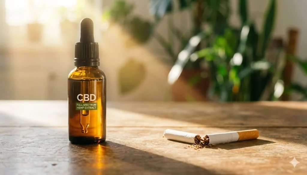 CBD масло как помощь при отказе от никотина